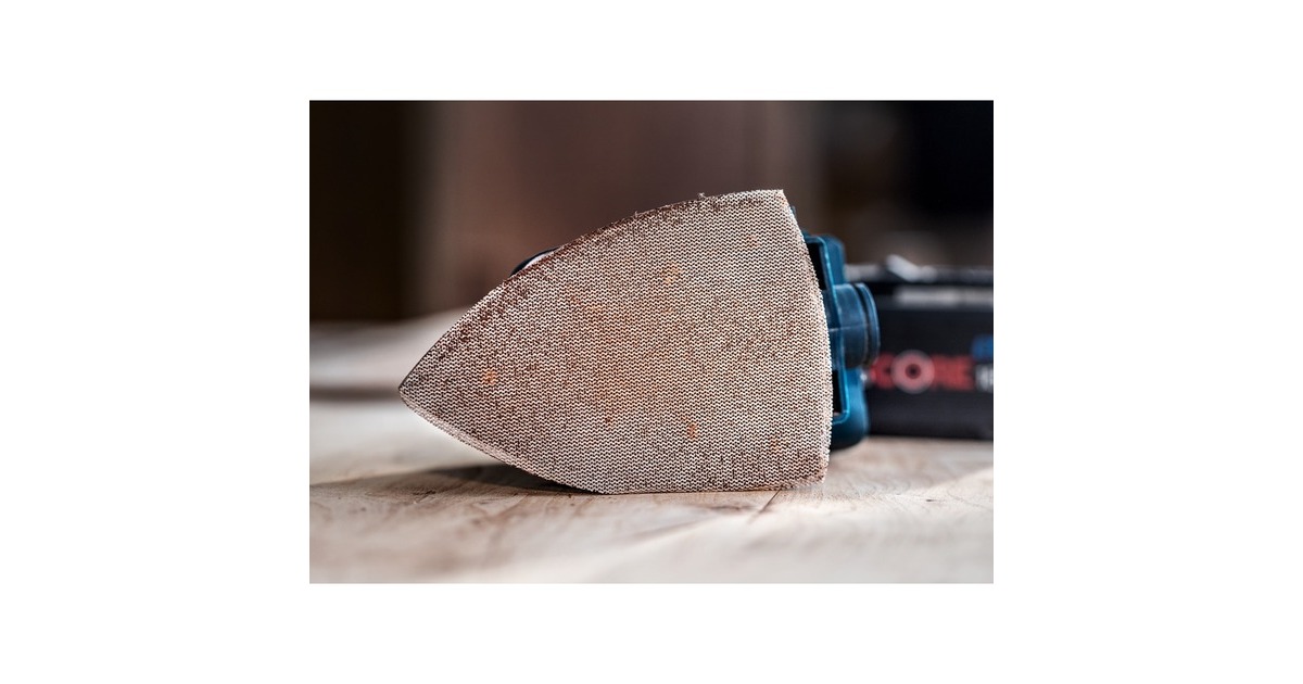 Bosch Expert M480 Netzstruktur-Schleifblatt-Set 80 x 133mm, K80 / 120 / 180(10-teilig, für Schwingschleifer)