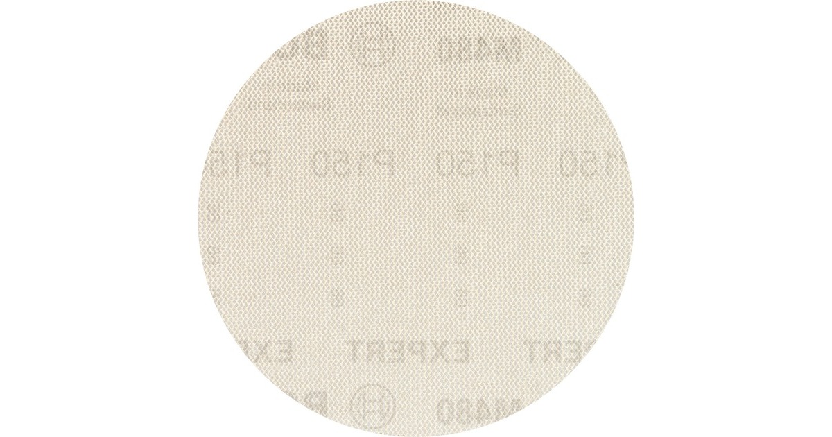 Bosch Expert M480 Netzstruktur-Schleifblatt Ø 125mm, K150(5 Stück, für Exzenterschleifer)
