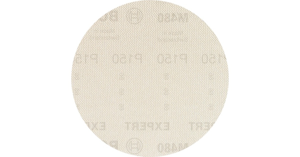 Bosch Expert M480 Netzstruktur-Schleifblatt Ø 125mm, K150(50 Stück, für Exzenterschleifer)