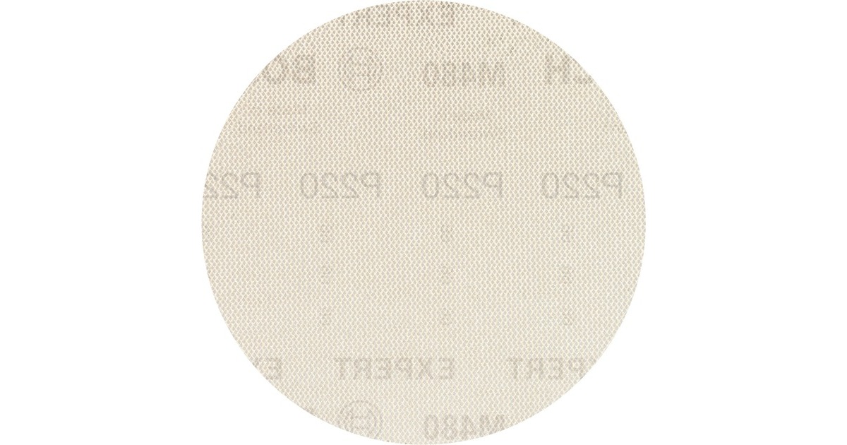 Bosch Expert M480 Netzstruktur-Schleifblatt Ø 125mm, K220(50 Stück, für Exzenterschleifer)
