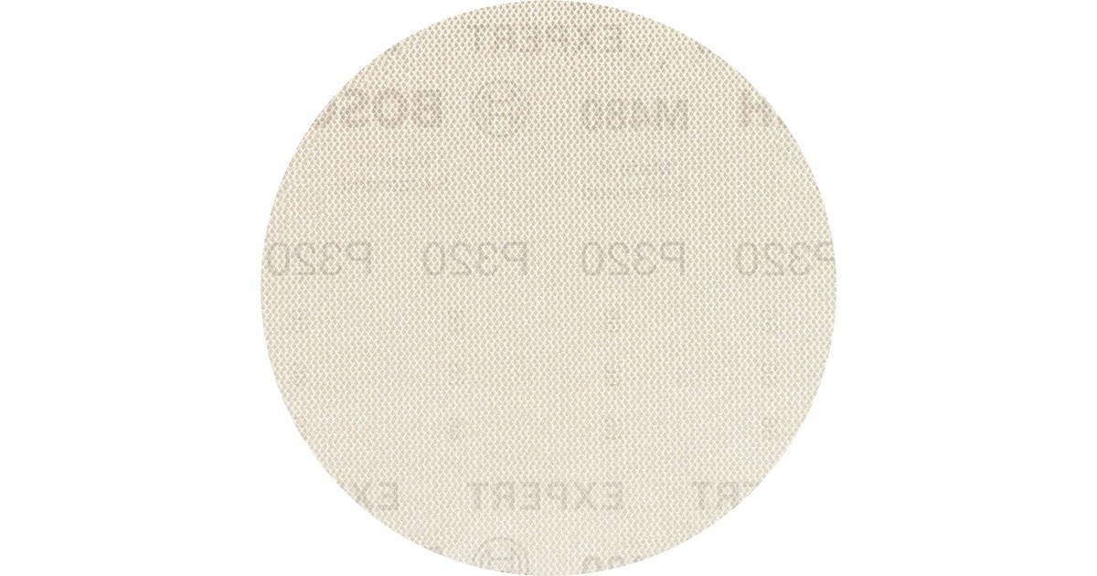 Bosch Expert M480 Netzstruktur-Schleifblatt Ø 125mm, K320(50 Stück, für Exzenterschleifer)