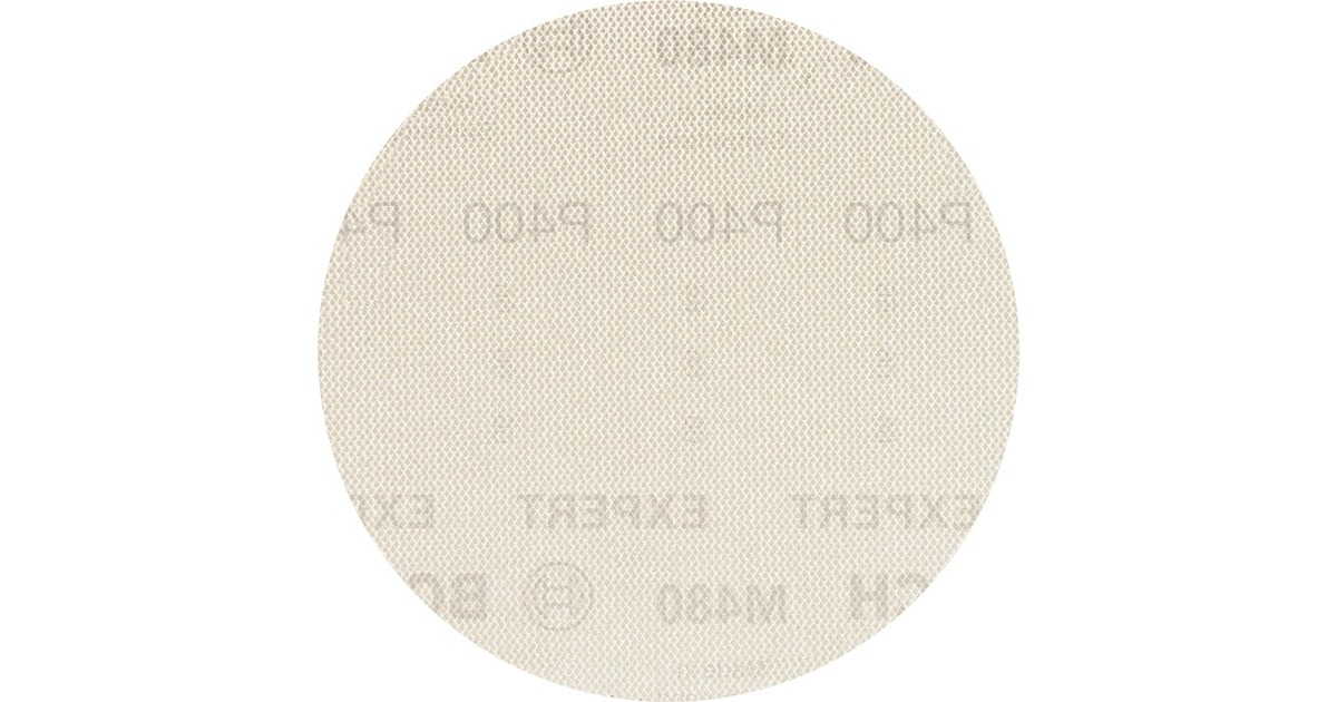 Bosch Expert M480 Netzstruktur-Schleifblatt Ø 125mm, K400(5 Stück, für Exzenterschleifer)