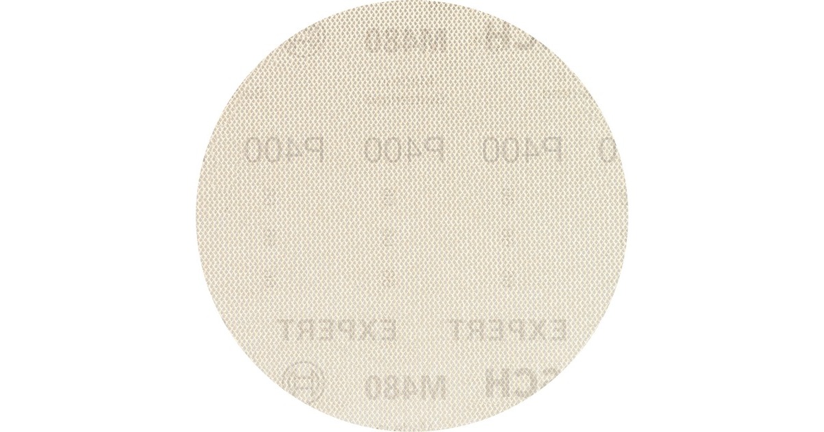 Bosch Expert M480 Netzstruktur-Schleifblatt Ø 125mm, K400(50 Stück, für Exzenterschleifer)
