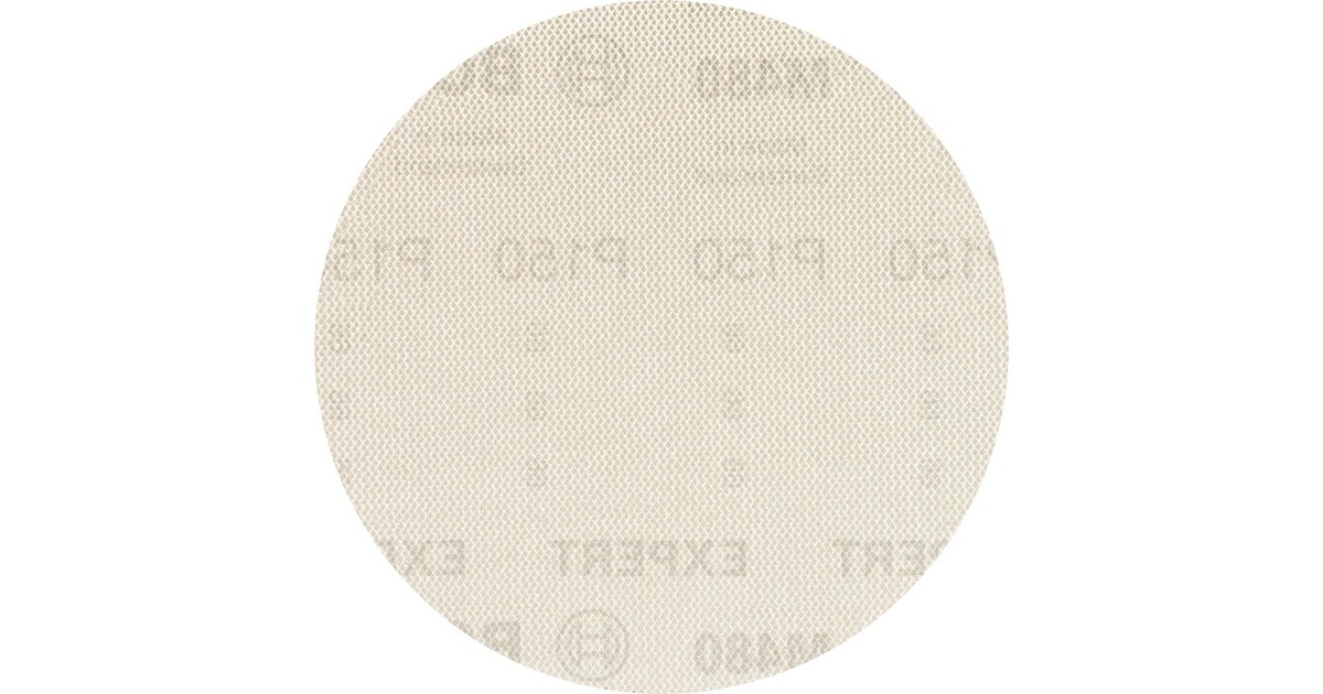 Bosch Expert M480 Netzstruktur-Schleifblatt Ø 150mm, K150(5 Stück, für Exzenterschleifer)
