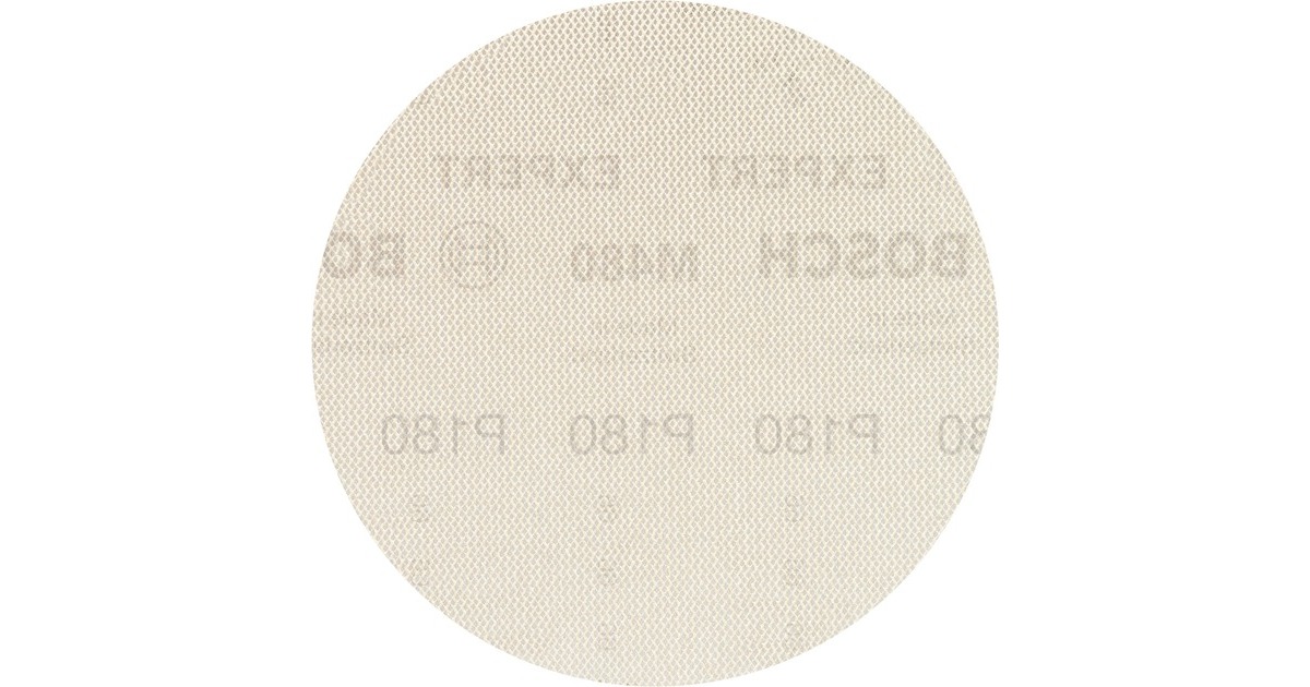Bosch Expert M480 Netzstruktur-Schleifblatt Ø 150mm, K180(5 Stück, für Exzenterschleifer)
