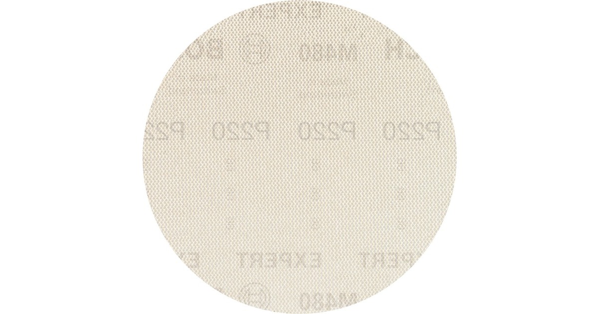 Bosch Expert M480 Netzstruktur-Schleifblatt Ø 150mm, K220(50 Stück, für Exzenterschleifer)