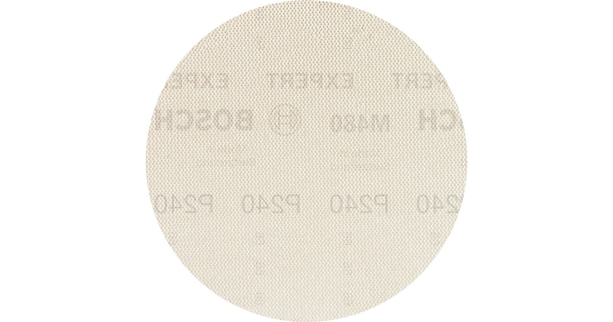 Bosch Expert M480 Netzstruktur-Schleifblatt Ø 150mm, K240(50 Stück, für Exzenterschleifer)