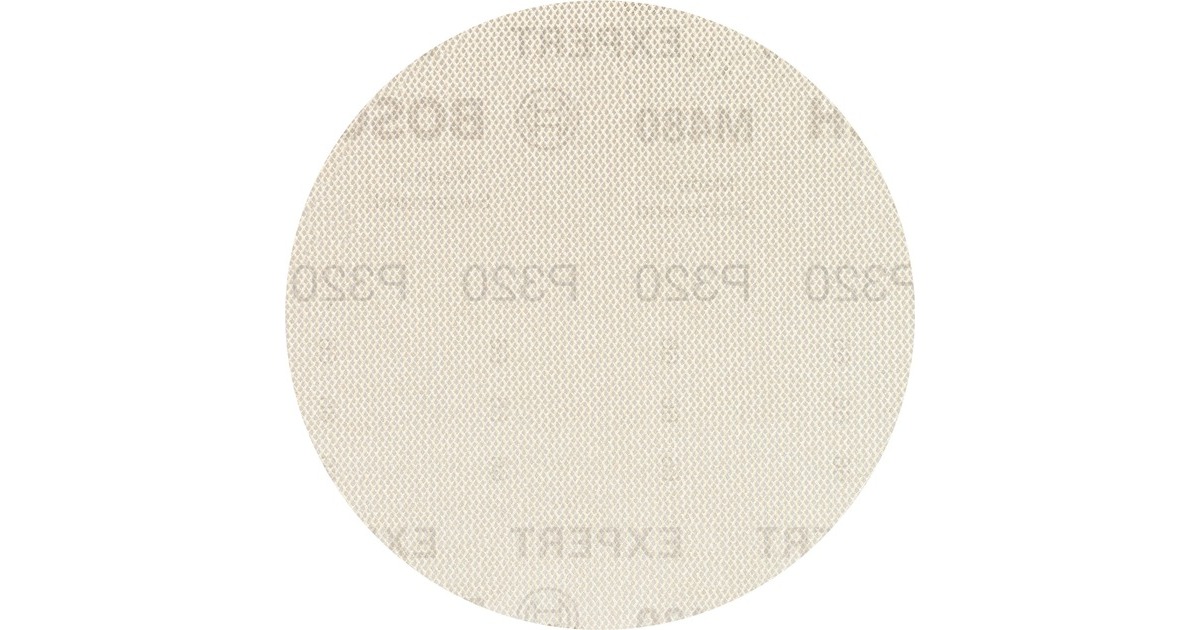 Bosch Expert M480 Netzstruktur-Schleifblatt Ø 150mm, K320(50 Stück, für Exzenterschleifer)