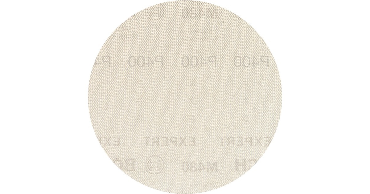 Bosch Expert M480 Netzstruktur-Schleifblatt Ø 150mm, K400(5 Stück, für Exzenterschleifer)