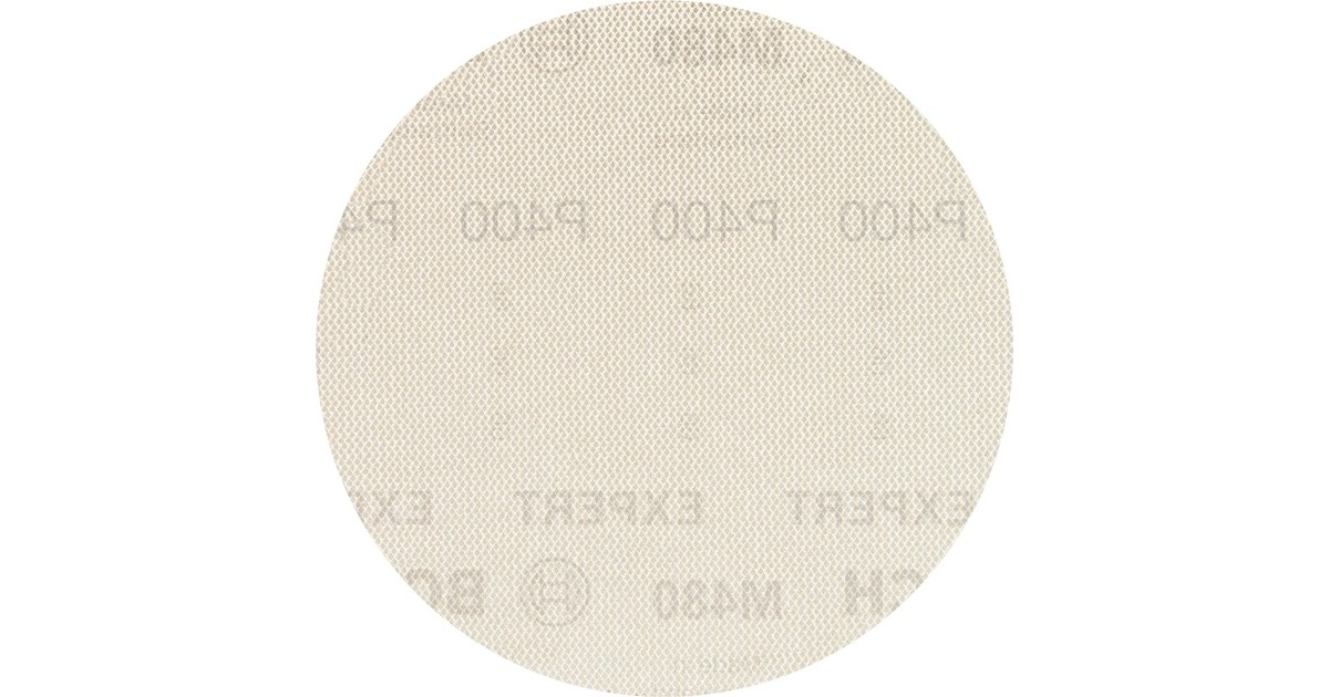 Bosch Expert M480 Netzstruktur-Schleifblatt Ø 150mm, K400(50 Stück, für Exzenterschleifer)