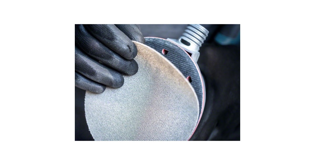 Bosch Expert M480 Netzstruktur-Schleifblatt Ø 150mm, K80(5 Stück, für Exzenterschleifer)