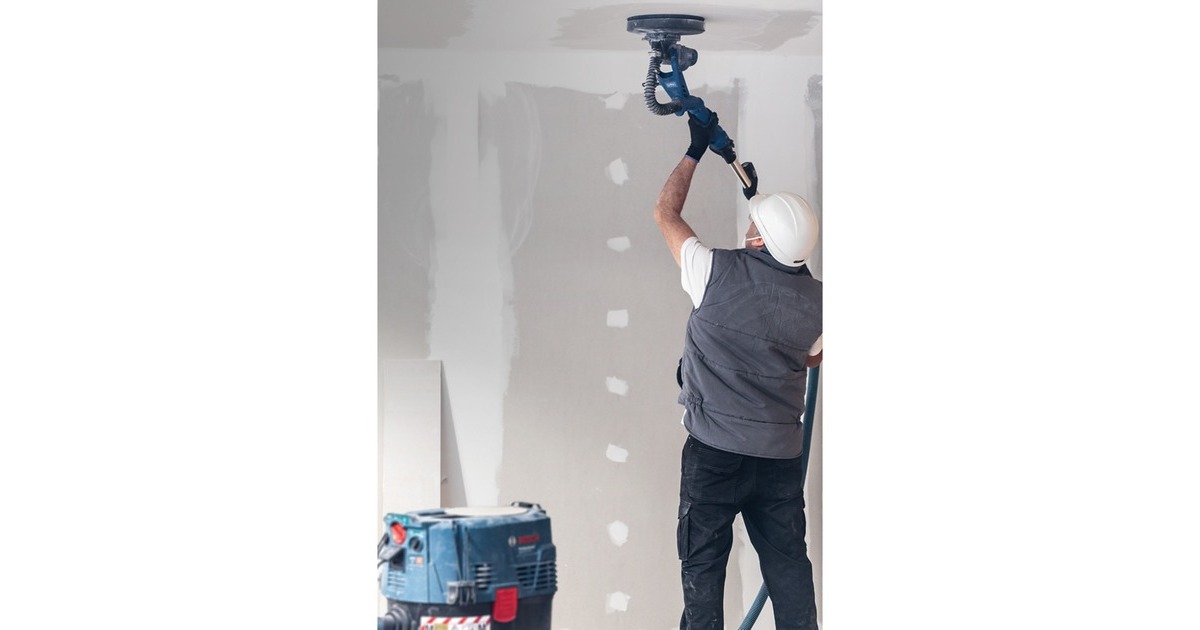 Bosch Expert M480 Netzstruktur-Schleifblatt Ø 225mm, K100(25 Stück, für Trockenbauschleifer)