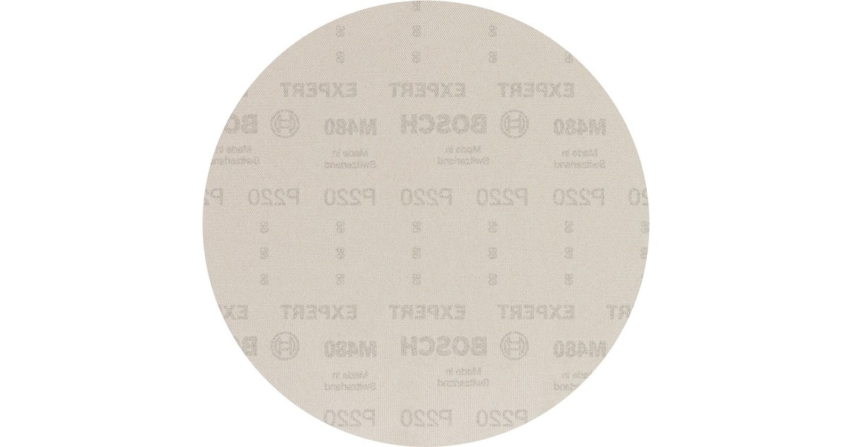 Bosch Expert M480 Netzstruktur-Schleifblatt Ø 225mm, K220(25 Stück, für Trockenbauschleifer)