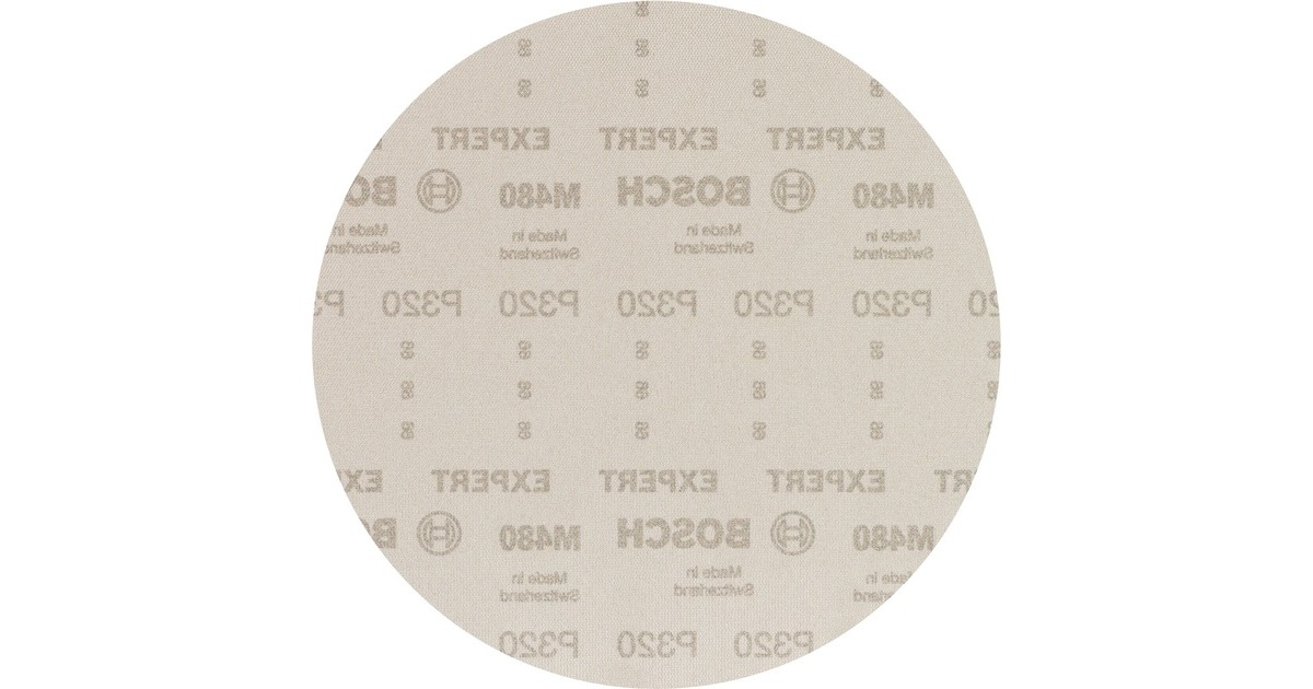 Bosch Expert M480 Netzstruktur-Schleifblatt Ø 225mm, K320(25 Stück, für Trockenbauschleifer)