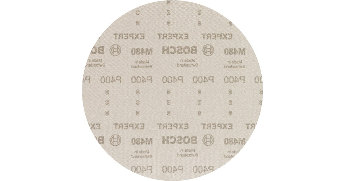 Bosch Expert M480 Netzstruktur-Schleifblatt Ø 225mm, K400(25 Stück, für Trockenbauschleifer)