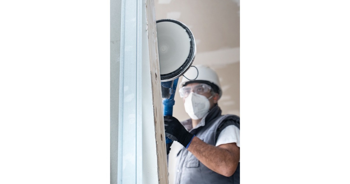 Bosch Expert M480 Netzstruktur-Schleifblatt Ø 225mm, K80(25 Stück, für Trockenbauschleifer)