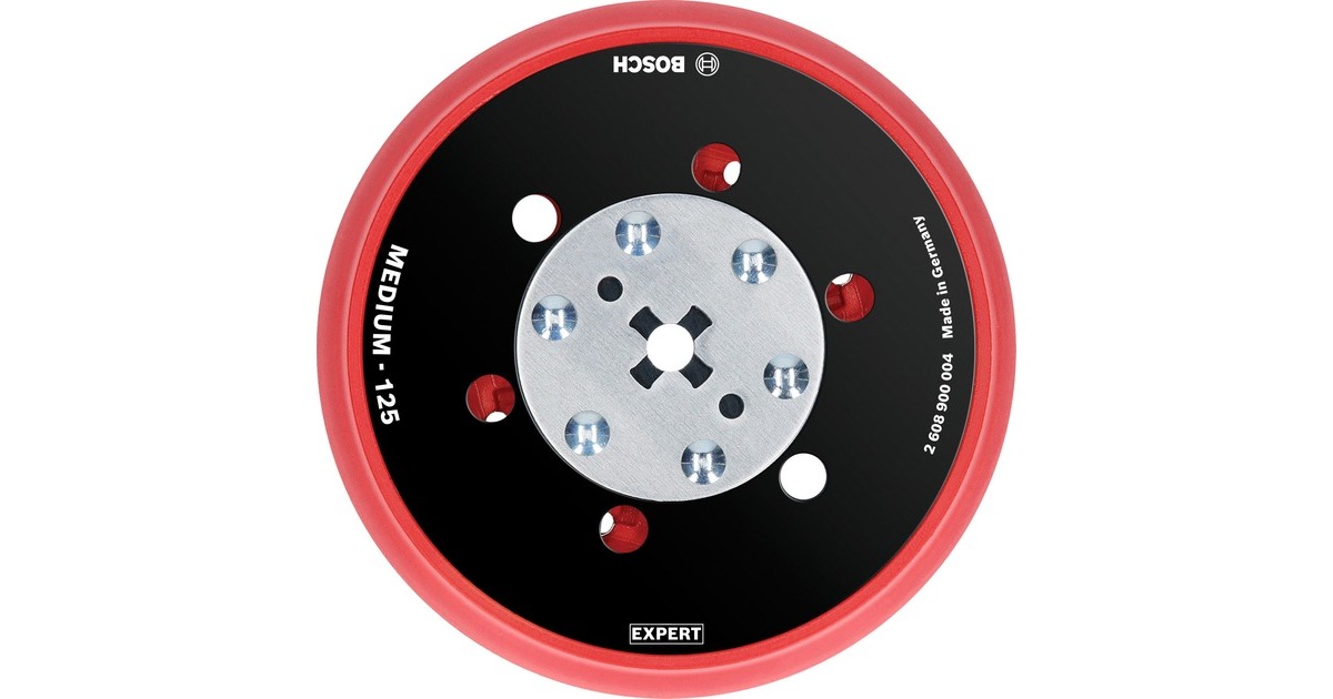 Bosch Expert Multiloch Universalstützteller, mittelhart, Ø125mm, M8+5/16