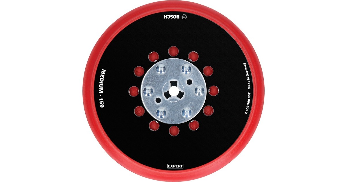 Bosch Expert Multiloch Universalstützteller, mittelhart, Ø150mm, M8+5/16