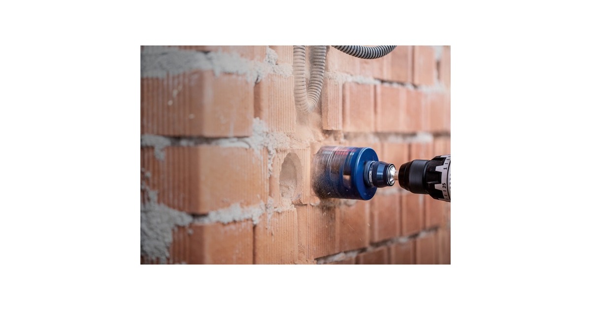 Bosch Expert Power Change Plus Adapter, Hex 11mm(blau, 2-teilig, mit HSS-G Zentrierbohrer Ø 7,15mm x105mm)