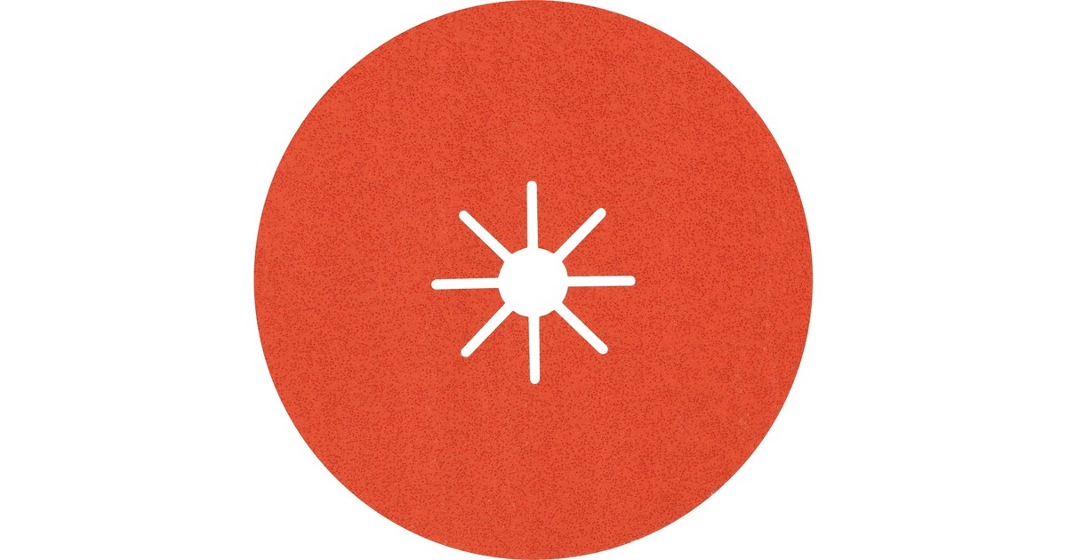 Bosch Expert R782 Prisma Ceramic Fiberschleifscheibe, Ø 180mm, K60(25 Stück, Bohrung 22,23mm)