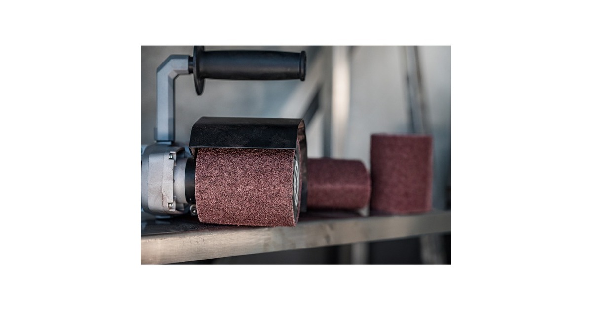 Bosch Expert Schleifhülsen N470 Grob, 90mm x 290mm, Schleifband(10 Stück, für Satinierer)