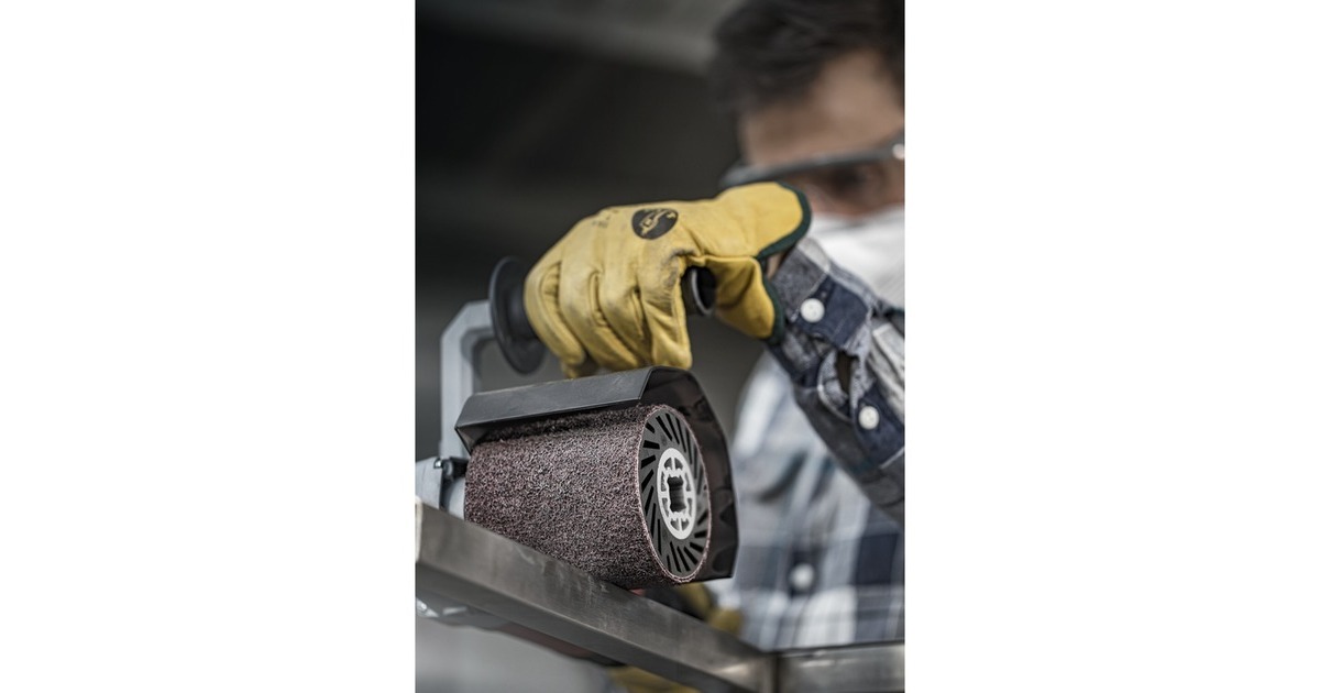 Bosch Expert Schleifhülsen N470 Grob, 90mm x 290mm, Schleifband(10 Stück, für Satinierer)