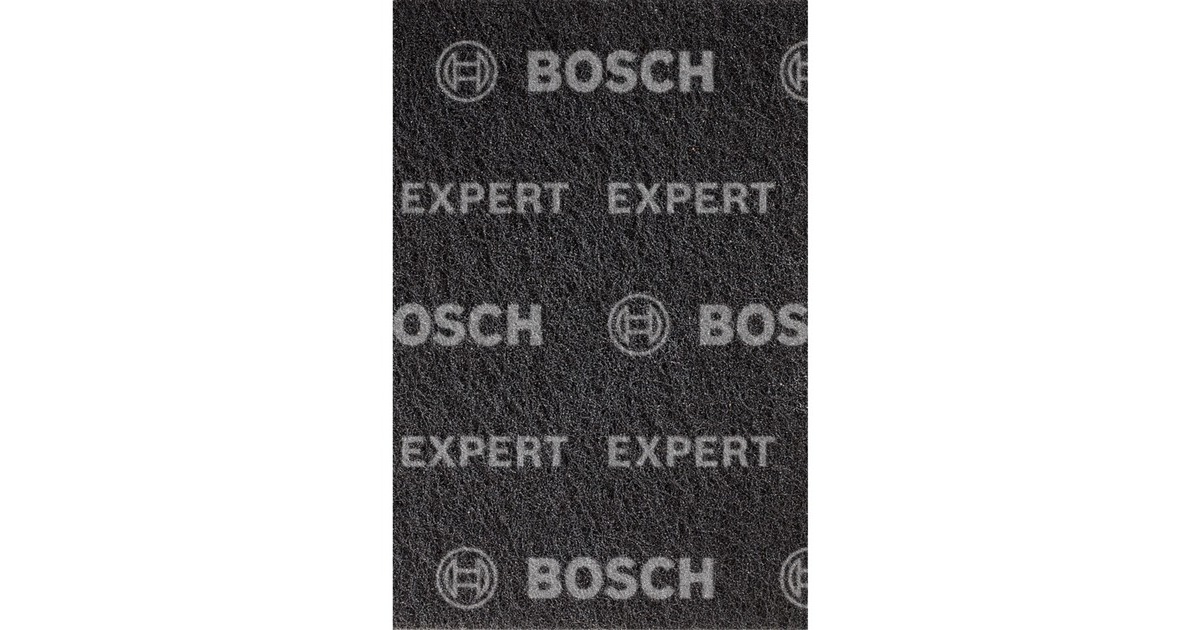 Bosch Expert Vlies-Schleifpad N880 Extra Cut S, 152x229mm, Schleifblatt(schwarz, zum Handschleifen)
