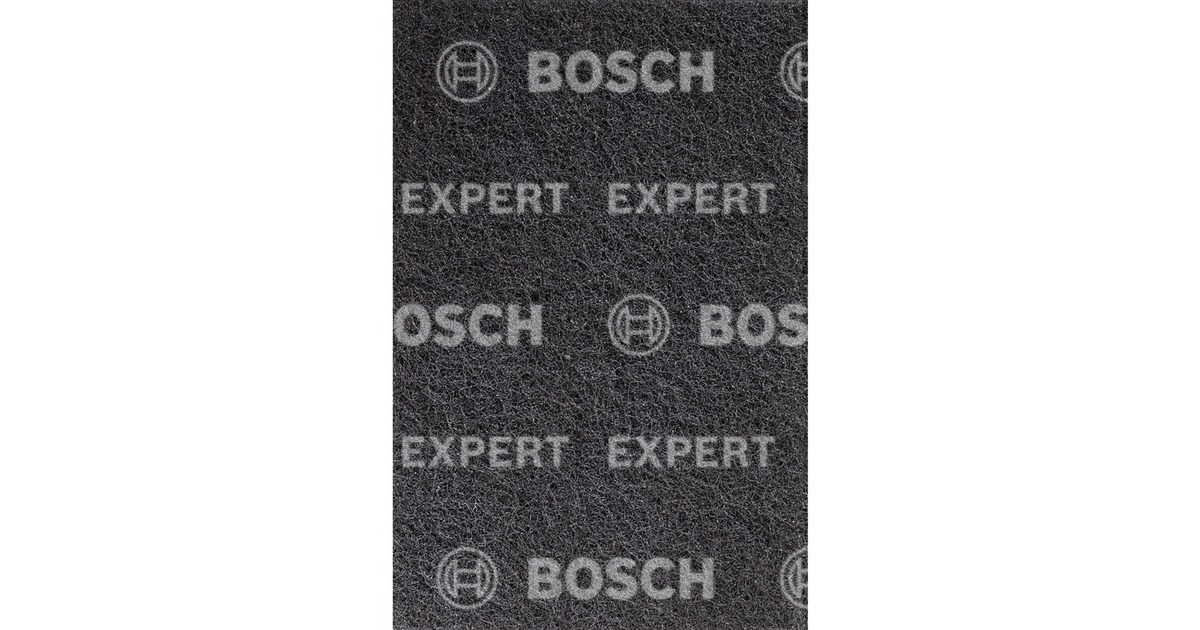 Bosch Expert Vlies-Schleifpad N880 Medium S, 152x229mm, Schleifblatt(schwarz, zum Handschleifen)