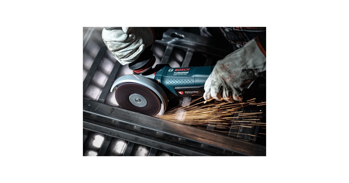 Bosch Expert Vlies-Schleifscheibe N477 SCM, Ø 115mm, extra grob(Bohrung Ø 22mm, für kleine Winkelschleifer)