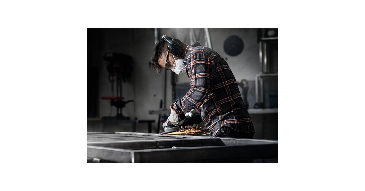 Bosch Expert Vlies-Schleifscheibe N477 SCM, Ø 115mm, extra grob(Bohrung Ø 22mm, für kleine Winkelschleifer)