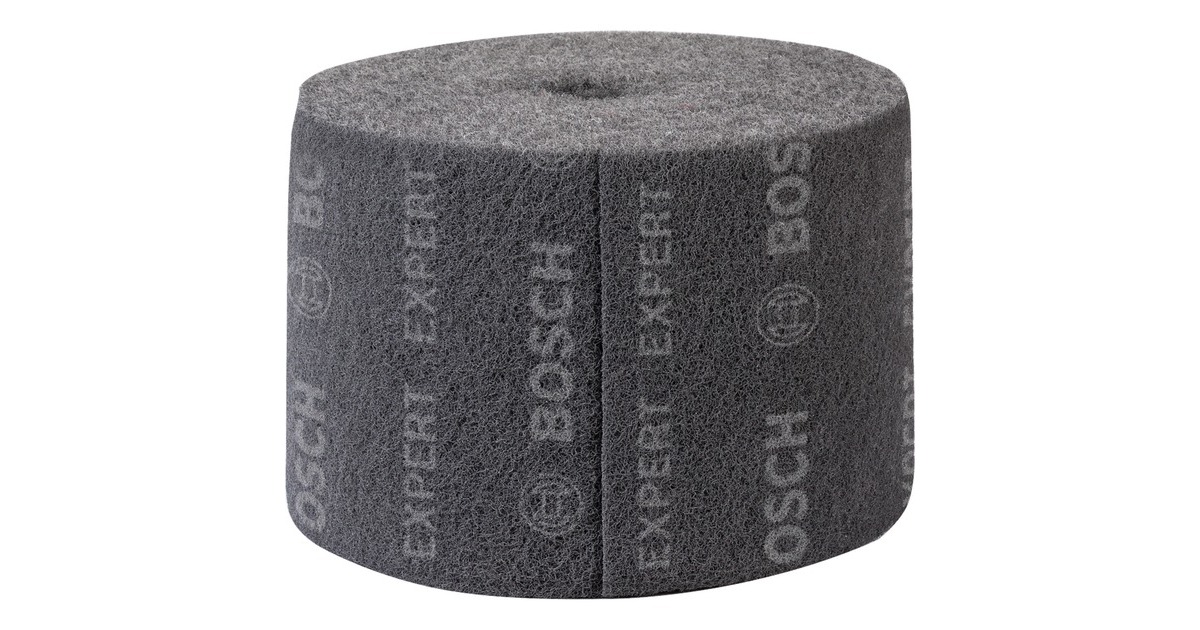 Bosch Expert Vliesrolle N880 Ultrafein S, 150mmx10m, Schleifblatt(grau, 10 Meter Rolle, zum Handschleifen)