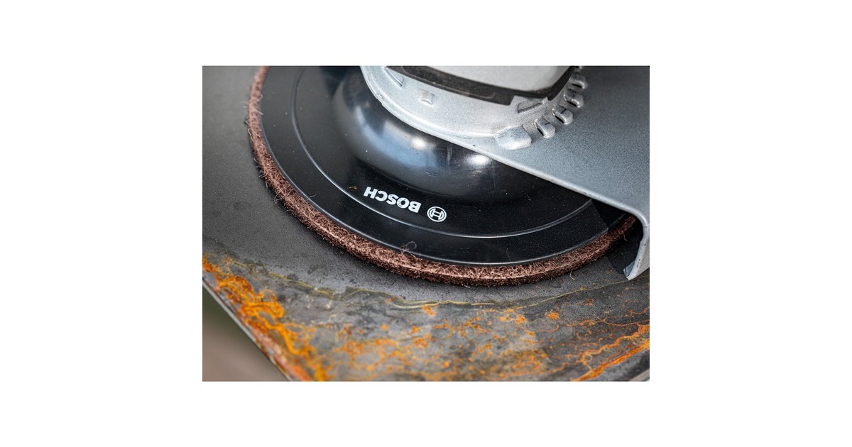 Bosch Expert Vliesscheibe N880 Grob A, Ø 150mm, Schleifblatt(braun, für Exzenterschleifer)