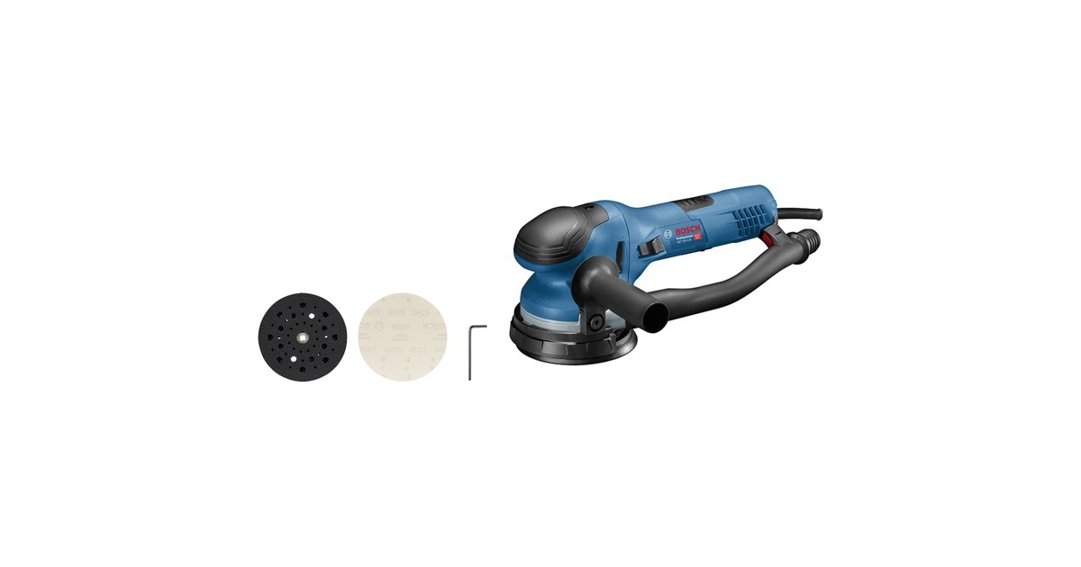 Bosch Exzenterschleifer GET 55-125 Professional(blau/schwarz, 550 Watt) Bosch Exzenterschleifer GET 55-125 Professional(blau/schwarz, 550 Watt)
