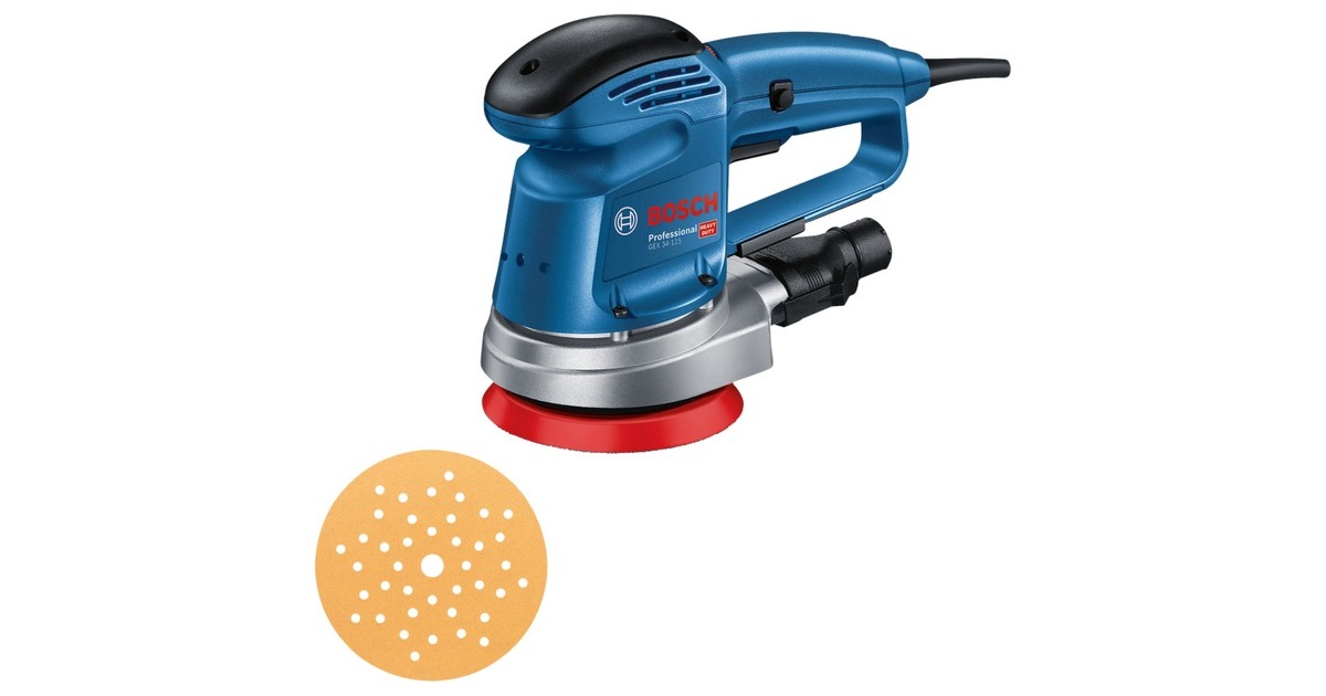 Bosch Exzenterschleifer GEX 34-125 Professional(blau/schwarz, 340 Watt) Bosch Exzenterschleifer GEX 34-125 Professional(blau/schwarz, 340 Watt)