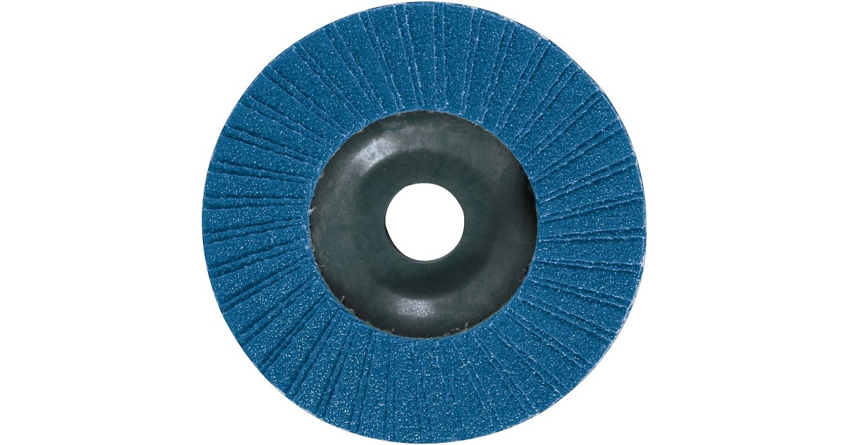 Bosch Fächerschleifscheibe X551 Expert for Metal, Ø 125mm, K60(Bohrung 22,23mm, abgewinkelt)