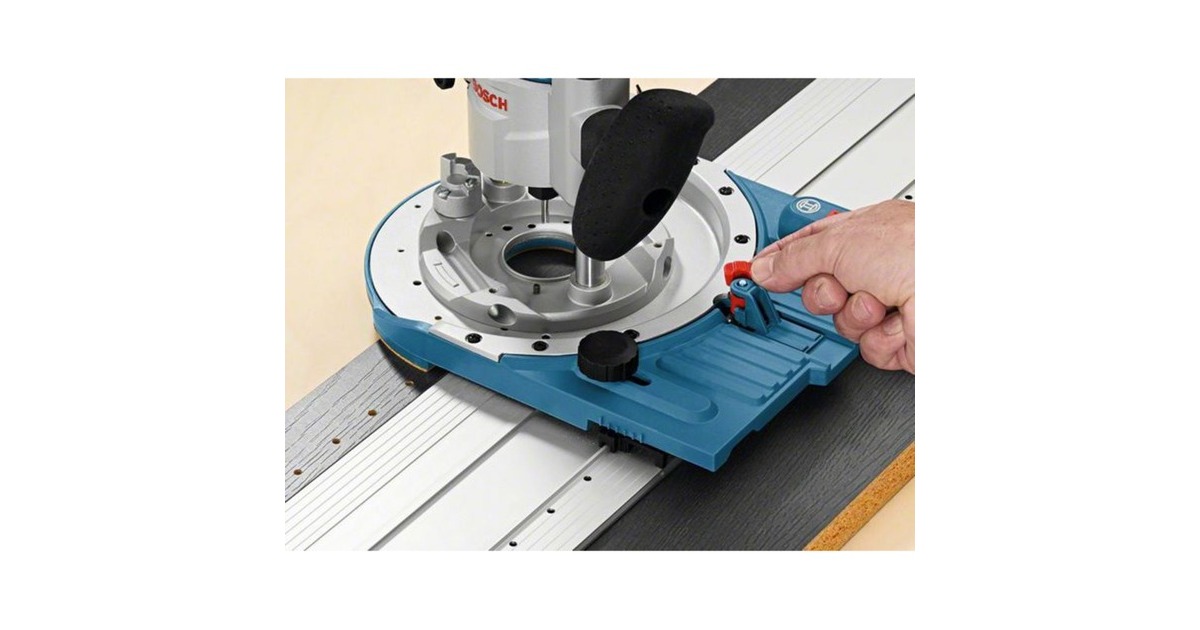 Bosch Führungsschiene FSN RA 32 1600 Professional(aluminium, 1.600mm, für Oberfräsen und Kreissägen)