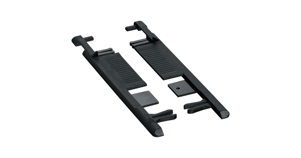 Bosch Führungsschiene Kunststoffkappe(schwarz, 2 Stück) Bosch Führungsschiene Kunststoffkappe(schwarz, 2 Stück)