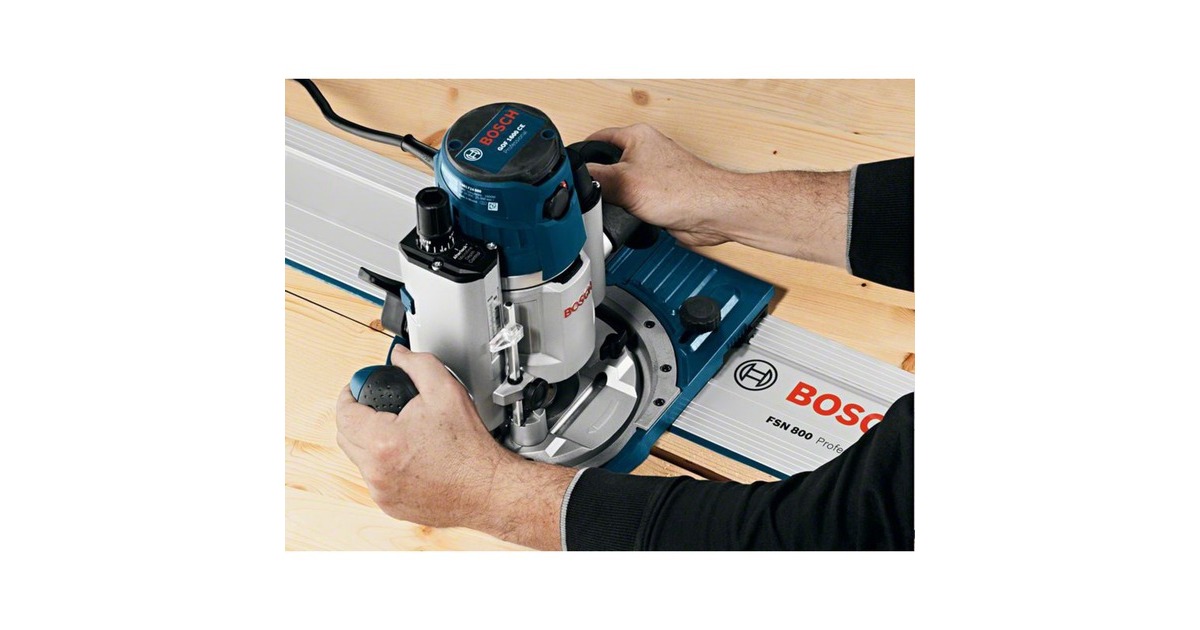 Bosch Führungsschienen-Adapter FSN OFA Professional(blau, für Oberfräsen)