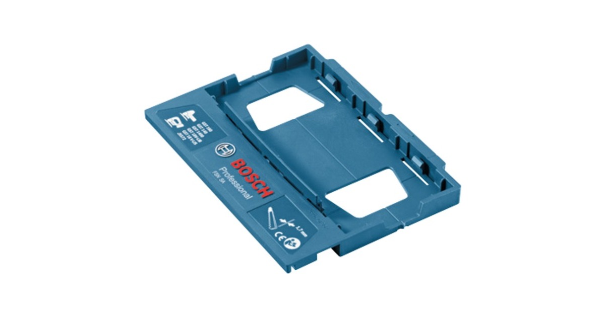 Bosch Führungsschienen-Adapter FSN SA Professional(blau, für Stichsägen)