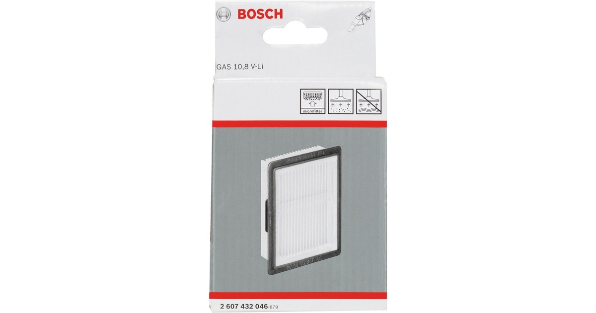 Bosch Faltenfilter für GAS 10,8 V-LI Professional