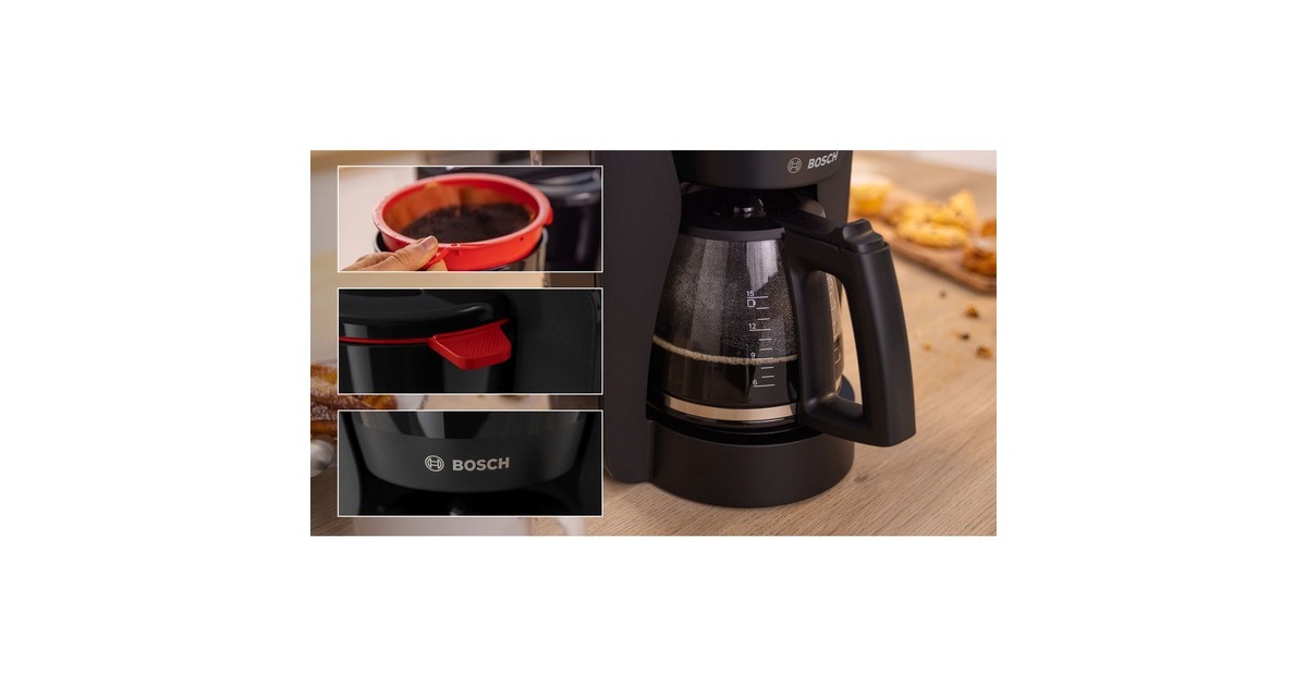 Bosch Filterkaffeemaschine MyMoment TKA3M133, Filtermaschine(schwarz)