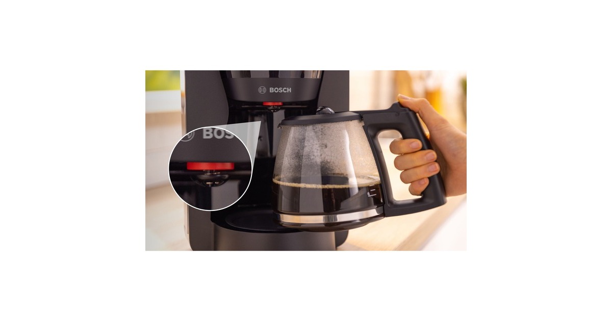 Bosch Filterkaffeemaschine MyMoment TKA3M133, Filtermaschine(schwarz)