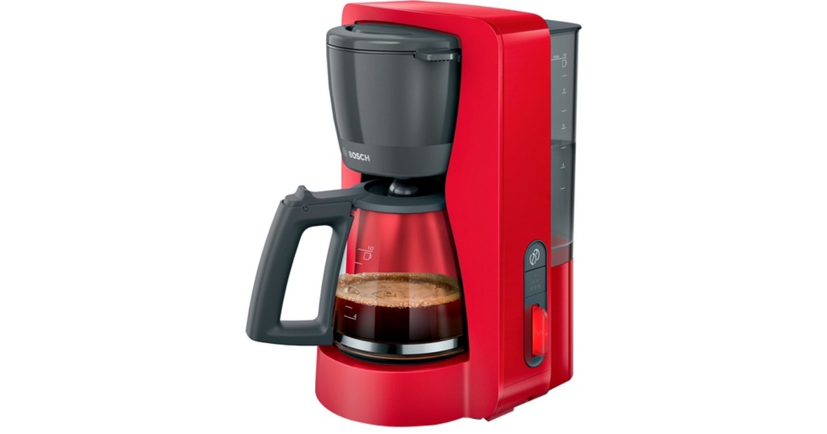 Bosch Filterkaffeemaschine MyMoment TKA3M134, Filtermaschine(rot)