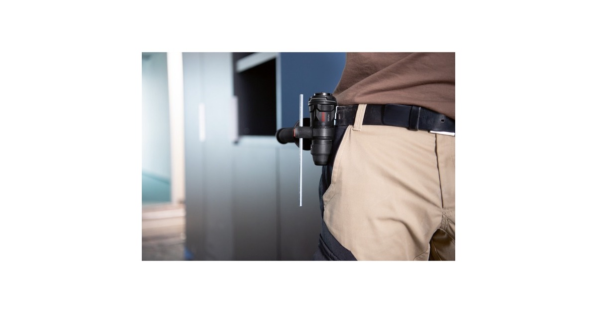 Bosch FlexiClick-Bohrhammeraufsatz GFA 12-H Professional, Bohrfutter(schwarz, für Akkuschrauber GSR 12V-15 FC / -35 FC)