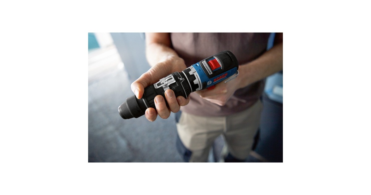 Bosch FlexiClick-Bohrhammeraufsatz GFA 12-H Professional, Bohrfutter(schwarz, für Akkuschrauber GSR 12V-15 FC / -35 FC)