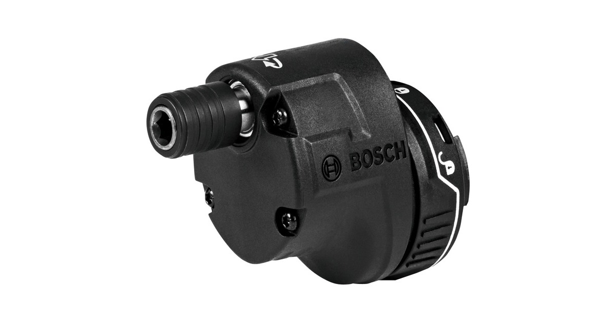 Bosch FlexiClick-Exzenteraufsatz GFA 12-E Professional(schwarz, für Akkuschrauber GSR 12V-15 FC)