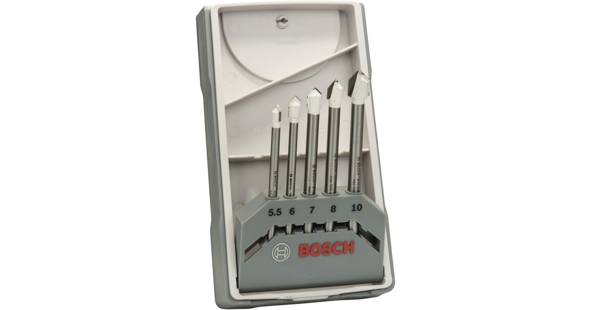 Bosch Fliesenbohrer-Satz CYL-9 Ceramic, 5-teilig