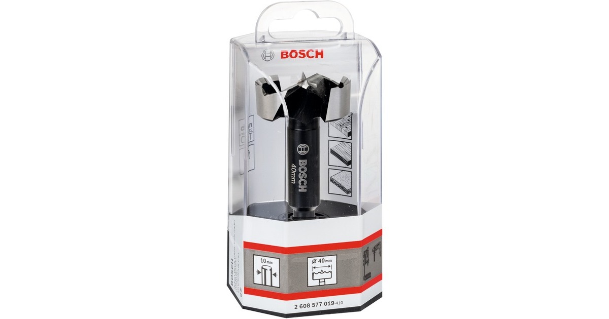 Bosch Forstnerbohrer gewellt, Ø 40mm(Länge 90mm)