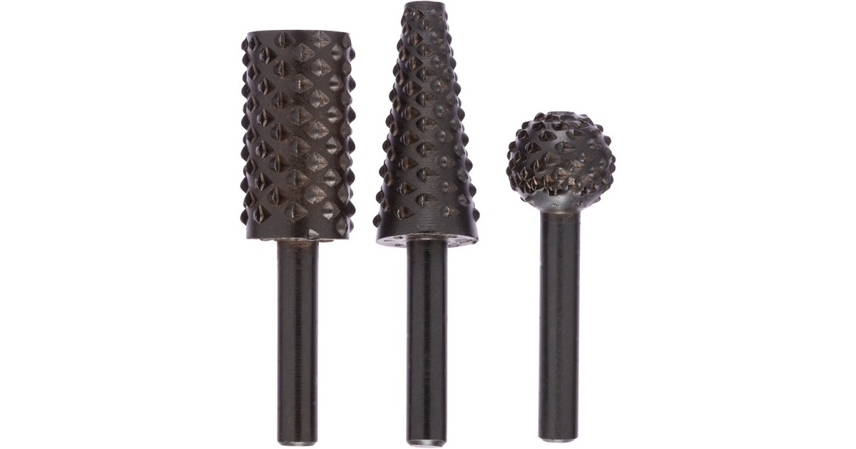 Bosch Freihandfräser-Set, 3-teilig(6mm-Schaft)