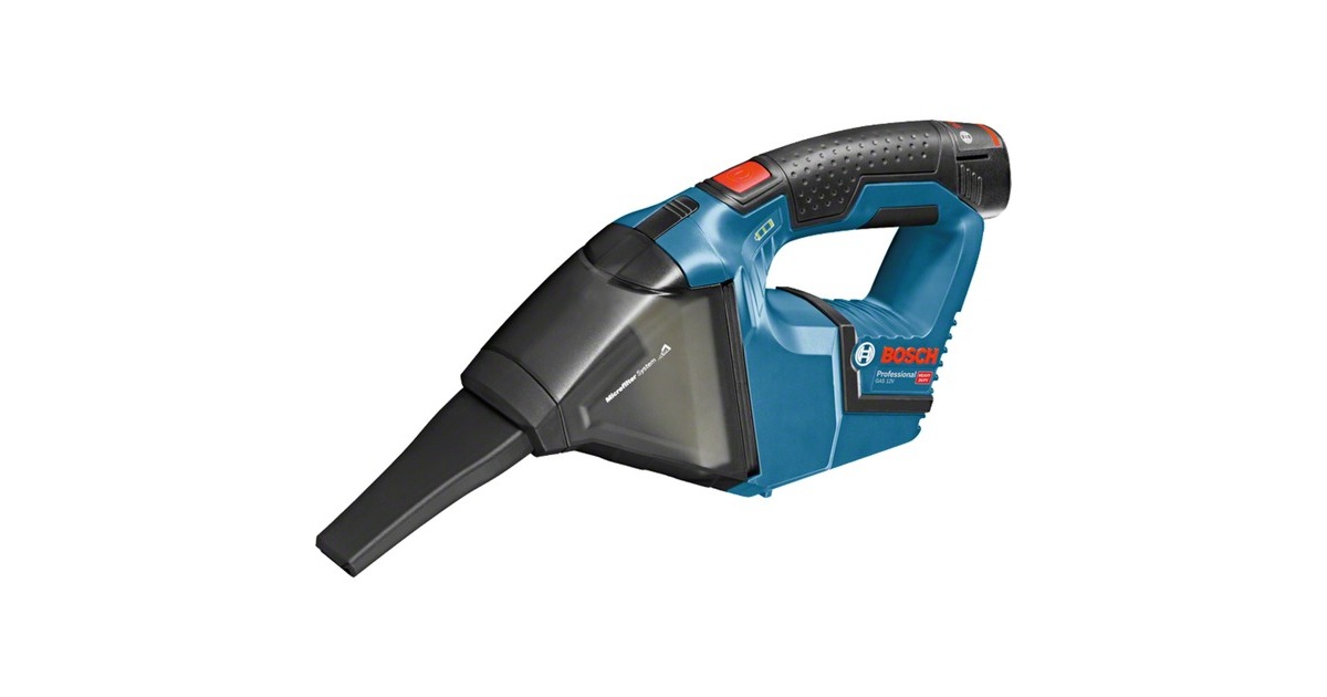 Bosch GAS 12V / 10,8V-LI Professional, Handstaubsauger(blau, L-BOXX 102, ohne Akku und Ladegerät)